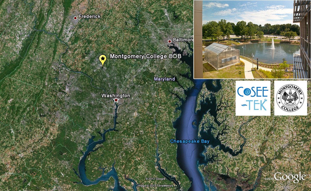 Montgomery College BOB site map